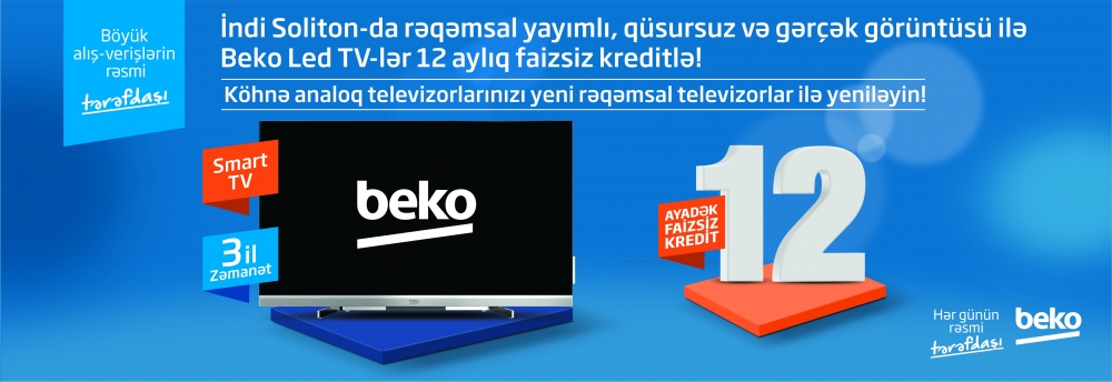 RƏQƏMSAL YAYIMLI BEKO LED TV KAMPANİYASI!