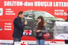 SOLİTON-DAN "PULSUZ KUPON" KAMPANİYASI NƏTİCƏLƏRİ! (ZAQATALA)