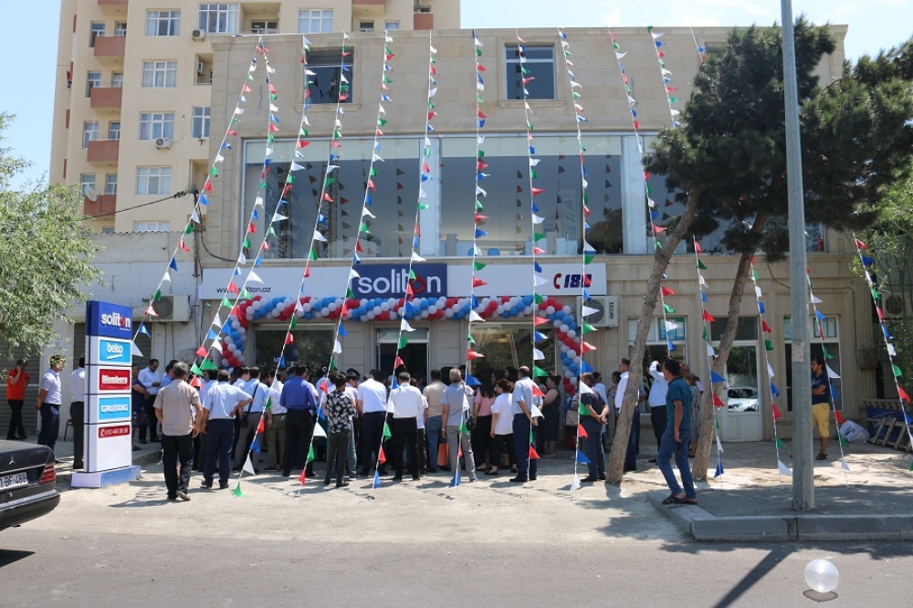 YENİLƏNMİŞ SOLİTON LÖKBATAN MAĞAZASI MÜŞTƏRİLƏRİNİN XİDMƏTİNDƏ!