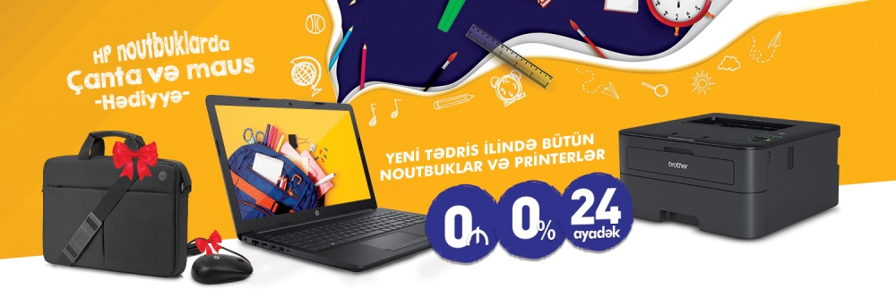SOLİTON-DAN YENİ TƏDRİS İLİ ÜÇÜN NOUTBUK VƏ PRİNTER KAMPANİYASI!