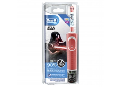 Oral-B D100 Uşaqlar üçün Elektrik Diş Fırçası, Star Wars