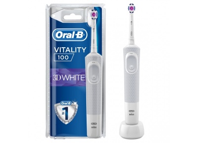 Oral-B D100 Elektrik Diş Fırçası  3D White, Ağ