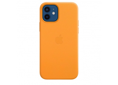 Keys Apple Iphone 12 | 12 Pro Leather Case Magsafe California Poppy Yellow (MHKC3ZM/A)