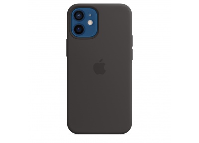 Keys Apple Iphone 12 Mini Silicone Case Magsafe Black (MHKX3ZM/A)