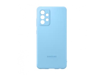 Keys Samsung A52 SM-A525 Slicone Cover (Mavi)