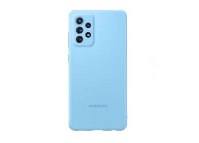 Keys Samsung A72 SM-A725 Slicone Cover (Mavi)