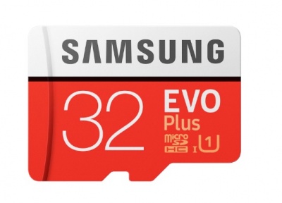 Micro SDHC Samsung 32GB EVO PLUS MB-MC32G
