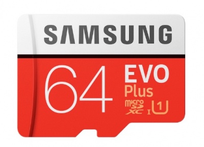 Micro SDHC Samsung 64GB EVO PLUS MB-MC64H