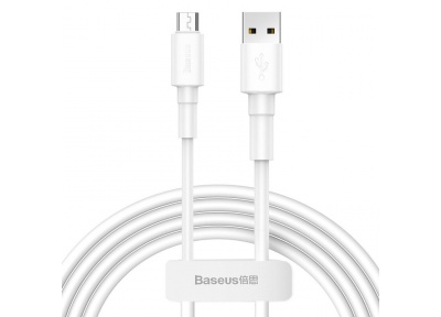 Baseus USB↔MICRO Kabel 1M  MINI White