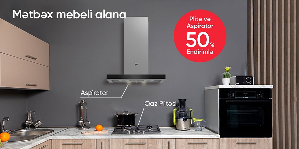 SOLİTON MƏTBƏX MEBELİ VƏ ANKASTRA KAMPANİYASI!