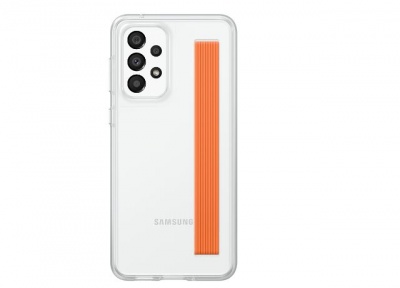 Keys Samsung Galaxy A33 5G Slim Strap Clear View (Şəffaf)
