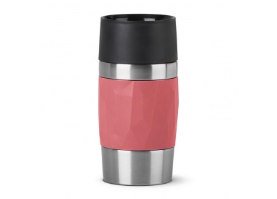 TEFAL Travel Mug Compact Pink 0,3 L