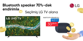 LG TV ALANA BLUETOOTH SPEAKER 70%-DƏK ENDİRİMLƏ! 