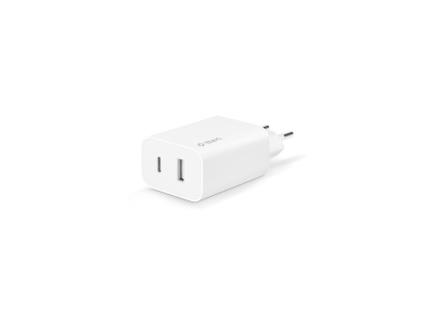  Smart Charger Duo TTEC 1USB + 1USB-C 2.4A WHite  (2SCS25B)