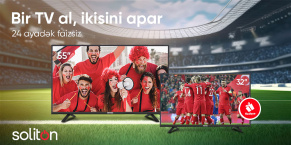 TV-LƏRDƏ 1+1 KAMPANİYASI!